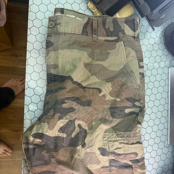 Men's Dickes Camo Cargo Shorts - Size 40 - 100% Cotton - New/Unworn Condition - Picture 1 of 2